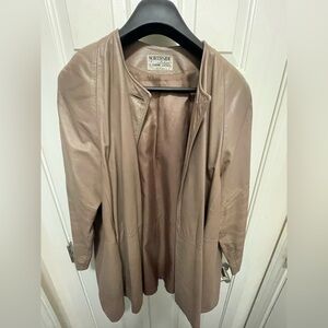 Vintage leather coat